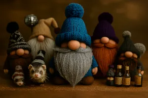 The Plonkers, a band of disfunctional yet merry gonks